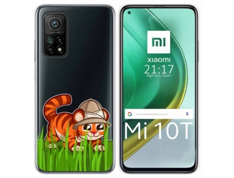 Carcasa Xiaomi Mi 10T / Mi 10T Pro TUMUNDOSMARTPHONE Dibujos Transparente Multicolor