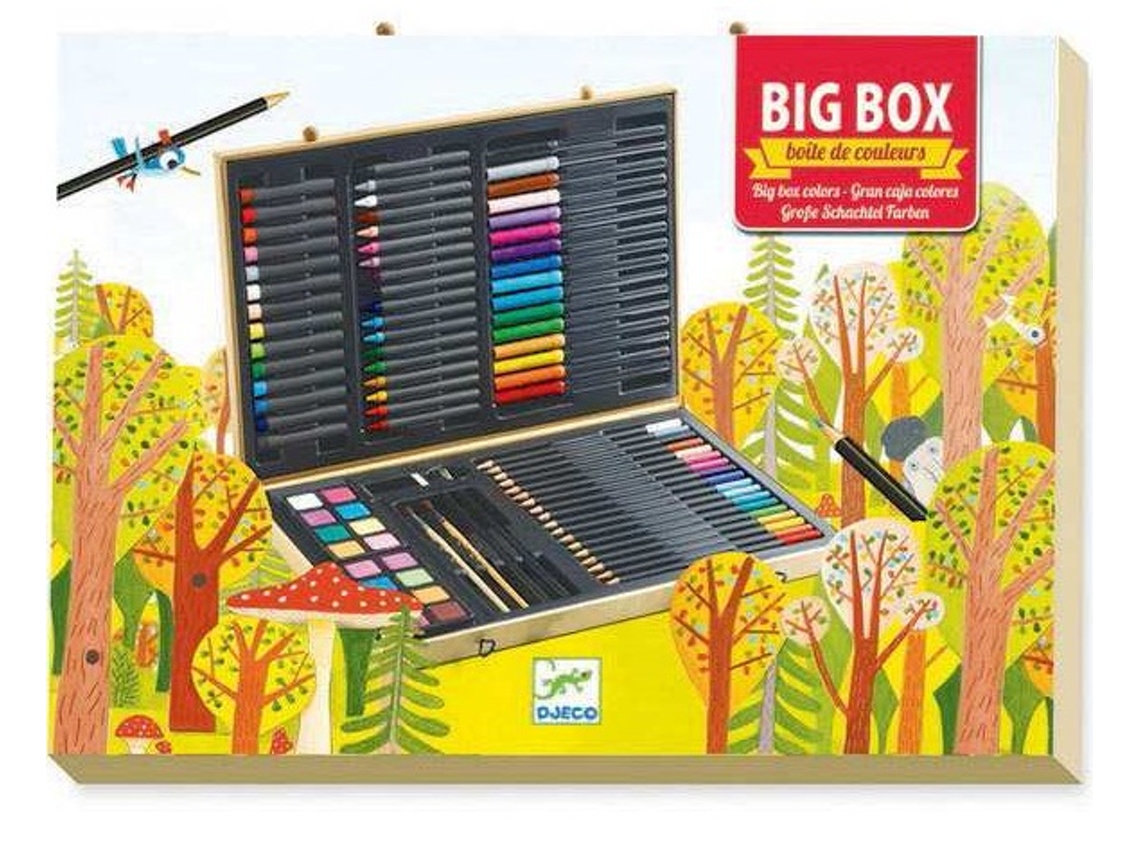 Caja grande de pinturas DJECO