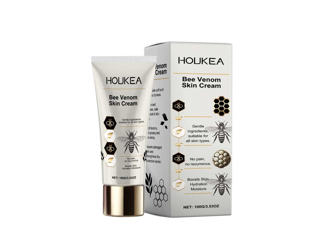 Crema calmante de veneno de abeja para la piel