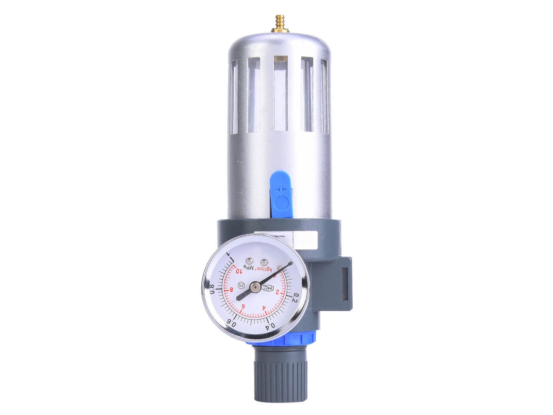 Unidad De Tratamiento Neumático Con Filtro Regulador De Presión Bfr2000 Y Conector G1/4 Pulg.