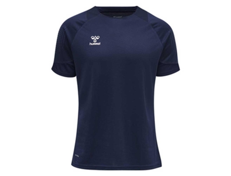 Camiseta de Hombre para Fútbol HUMMEL Lead Poly Azul (10)