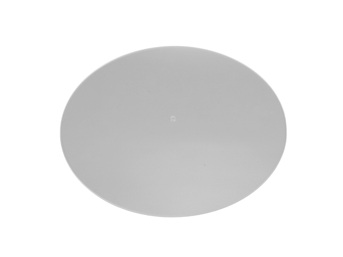 Alfombrilla Acrílica Antiestática Para Tocadiscos De 12 Pulgadas, Reduce El Ruido, Transparente.