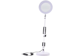 Lámpara De Aumento Led Recargable Con Luz Usb, Lupa De Mesa Para Manicuras Y Costura.