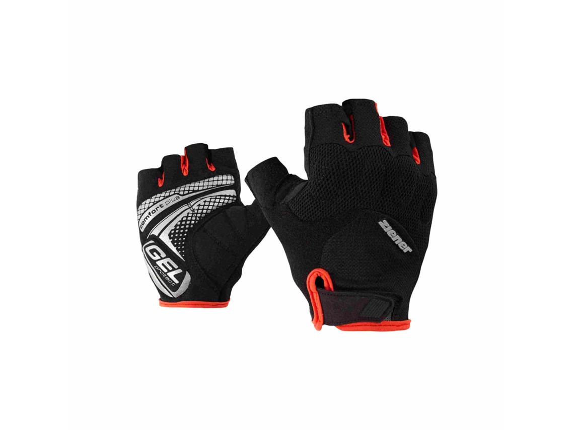 Guantes para Ciclismo ZIENER (Hombre - Negro - Talla 6,5)