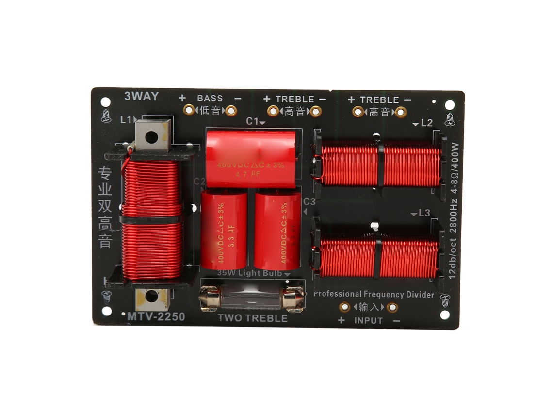 Divisor De Frecuencia De 3 Vías Y 400 W Con Transmisión Estable Para Altavoces Hi-fi Domésticos.