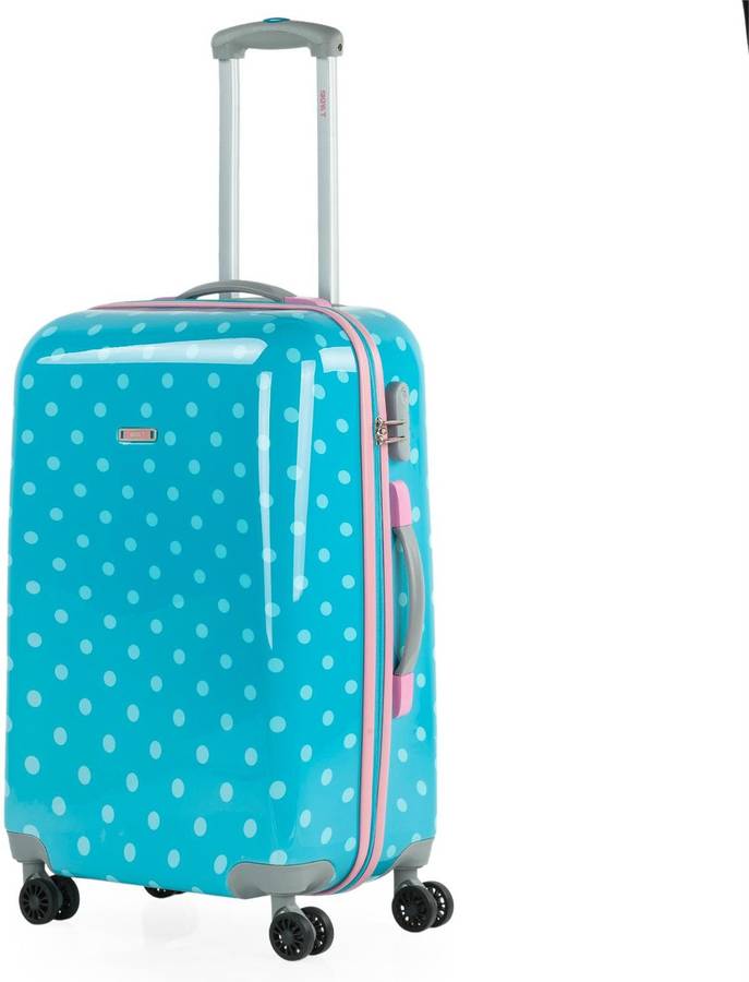 Maleta De Viaje skpat trolley policarbonato mediana 65 l azul 60cm topos