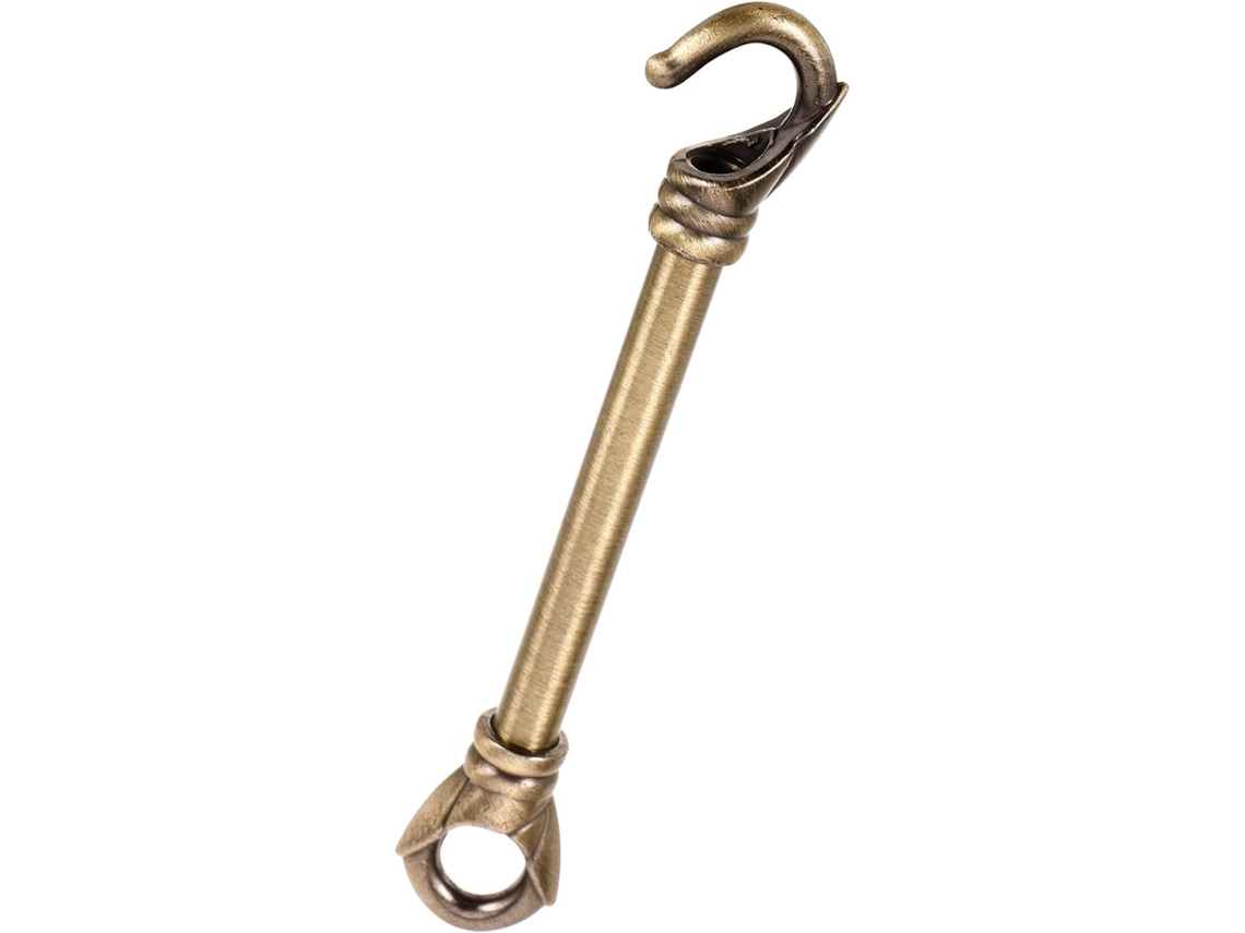 Barra Metálica Colgante 10 Gancho Lámparas Resistente Colgar Accesorio Reparación Candelabros Acabado