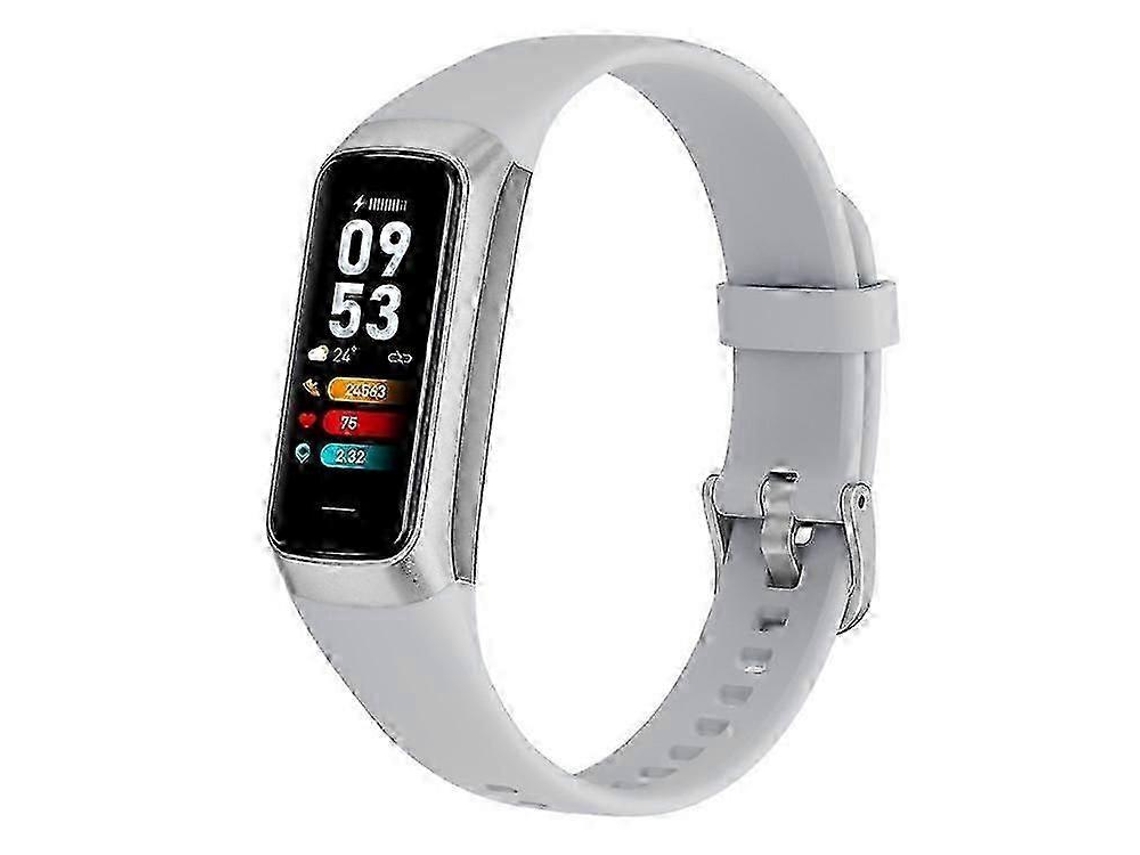 Reloj inteligente C60 de 1,1 pulgadas, resistente al agua, con control de temperatura corporal, pulsera deportiva, rastreador de actividad física, bicicleta eléctrica Ly