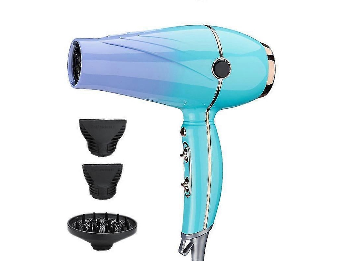 Secador de pelo profesional de cerámica de alta potencia para salón, con difusor y concentrador, con iones negativos. Ly Ebike