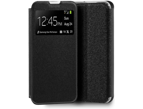 Funda Huawei Y5p COOL Flip Cover Negro