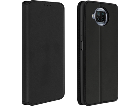 Funda Xiaomi Mi 10T Lite AVIZAR Libro Billetera Negro