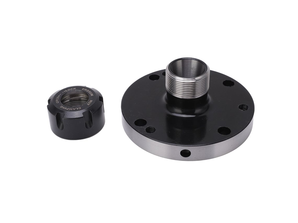 Pinza de acero al carbono con rosca de 100 mm de diámetro para fresado en máquina CNC ER25.