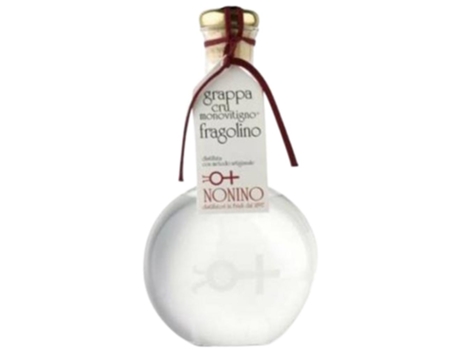 Aguardiente NONINO Grappa Nonino Fragolino (0.5 L - 1 unidad)