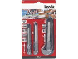 Juego KWB de 3 Cúteres Surtidos