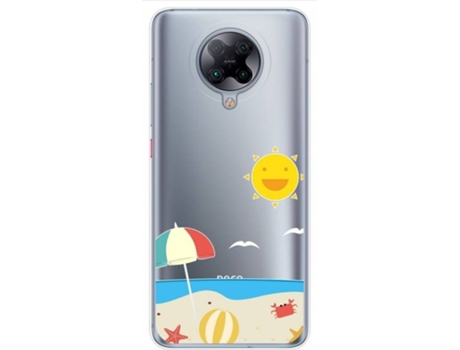 Carcasa Xiaomi POCO F2 Pro TUMUNDOSMARTPHONE Dibujos Transparente Multicolor
