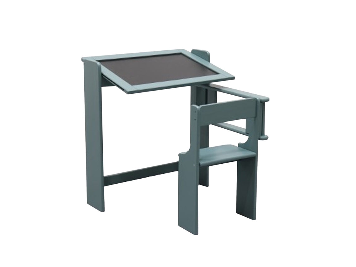 MUEBLEAR - Pupitre Pizarra Plegable Color Verde