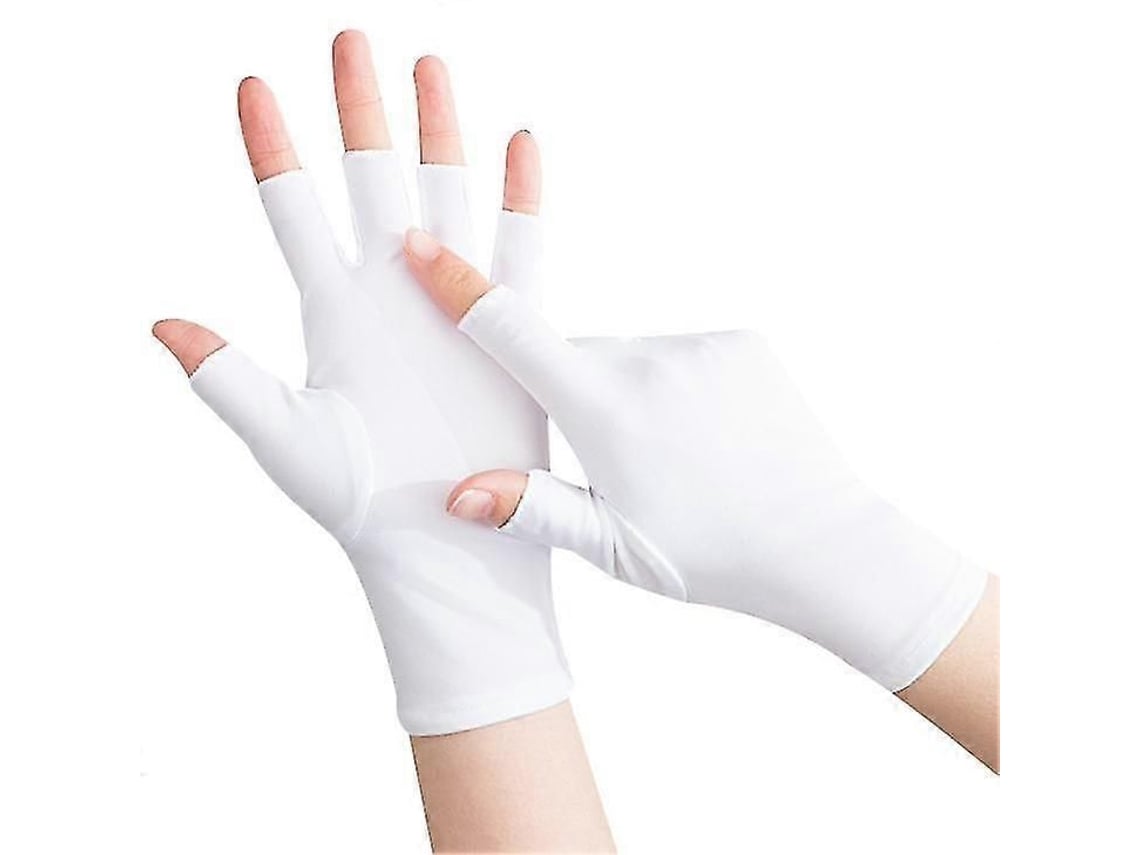 Luva Uv Para Lâmpada De Unha De Gel, Luvas De Proteção Uv Para Manicures