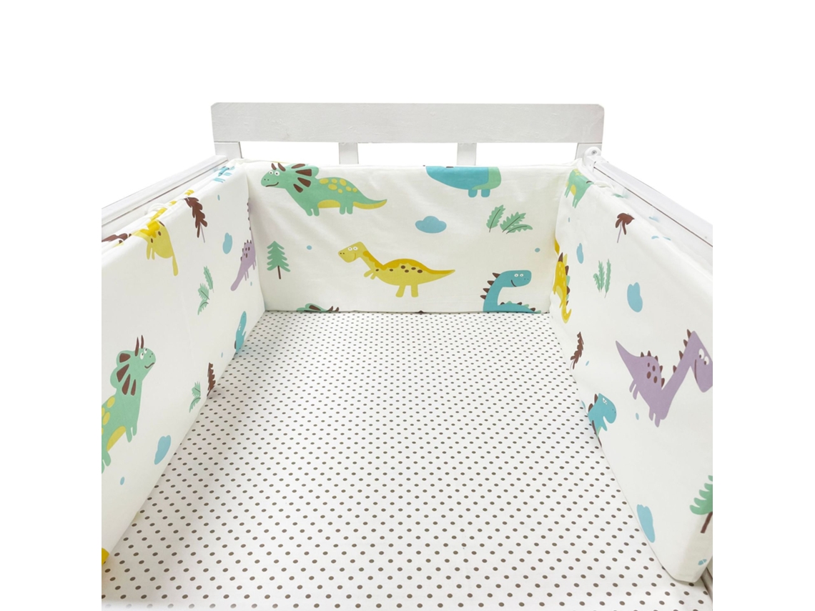 Protector De Cuna Chichonera Para Bebe, Barrera De Cama De Algodón Para Recien Nacidos, Coppo De Trenza, Cuna Para El Bebe