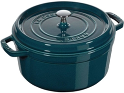 Cacerola STAUB (Verde, Azul - Hierro Fundido - 28 cm)