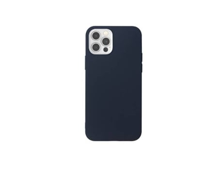 Funda para iPhone 12/12 Pro MYWAY Piel Sintética Textura Suave Azul