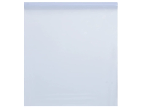 Lámina de ventana esmerilada PVC blanco transparente VIDAXL (1000 x 60 x 0.011 cm)