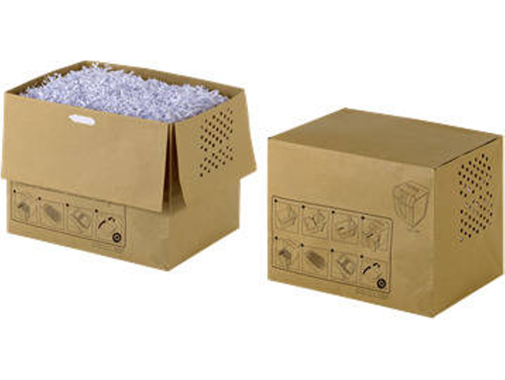 Bolsas para Destructoras de Papel REXEL Auto+300X Reciclables (Capacidad: 40 L)