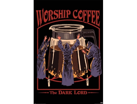 Póster GF Steven Rhodes Adoración Café (61x91.5 cm)