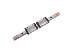 Carril Lineal Deslizante 100mm Con 2 Bloques Extendidos Para Impresora 3d Cnc Xyz Diy Grabador