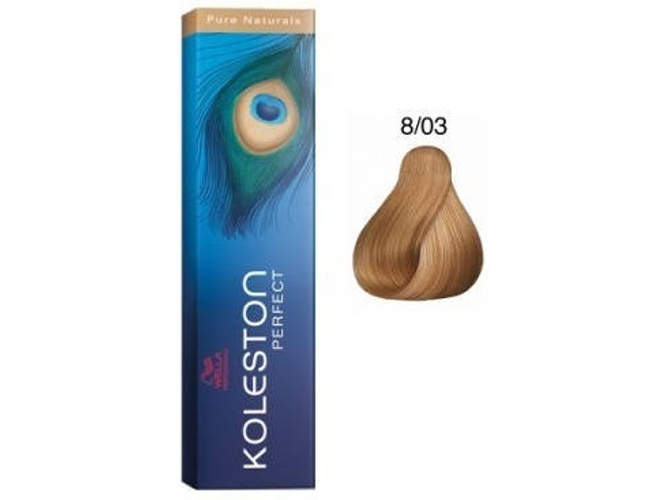 Tinte de Cabello WELLA Koleston Perfect 8/03 (60 ml)