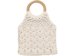 Bolso Tote De Cuerda Tejida A Mano Para Mujer: Elegante Y Práctico Para El Uso Diario.