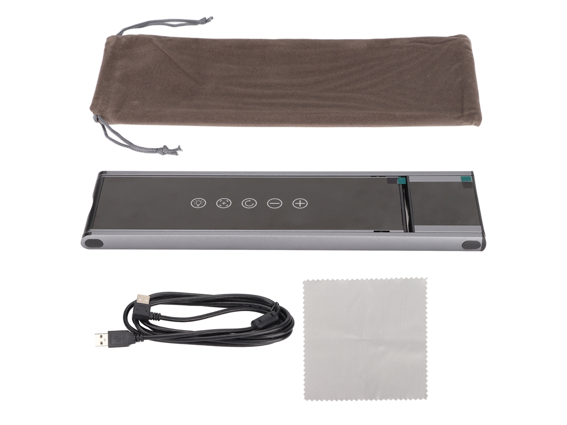 Cámara web USB plegable 2 en 1 de 13 MP y 4K para documentos, ideal para clases y reuniones en línea.