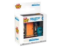 Figura Pop Bitty Deluxe Disney Pixar Monstruos Sa Sulley Con Boo Funko