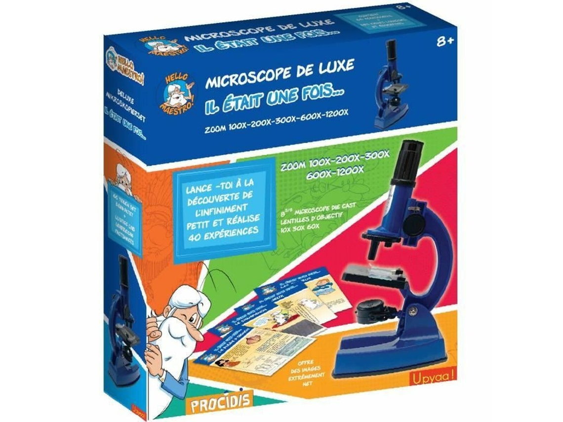Juego de Ciencia Hello Maestro! Microscope de luxe