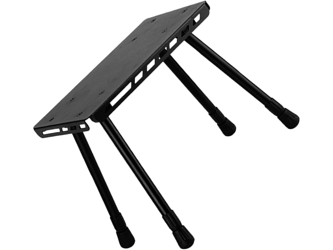 Mesa Plegable De Hierro Portátil, Tamaño Pequeño, Estable Y Duradera, Ideal Para Acampar.