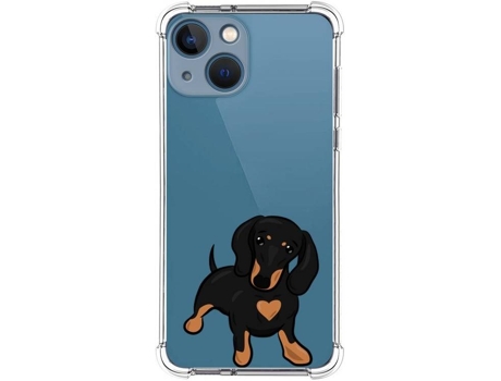 Carcasa iPhone 13 Mini (5.4) TUMUNDOSMARTPHONE Dibujos Antigolpes Perros 04 Multicolor