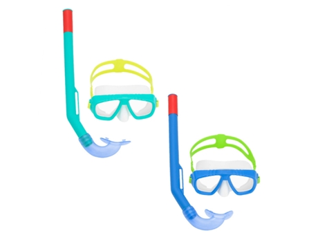 Gafas de Buceo con Tubo Infantiles BESTWAY Azul Turquesa
