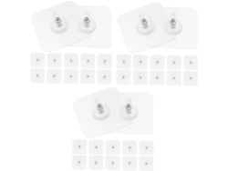 Juego De 3 Adornos De Pared Multiusos, No Requieren Perforación, Autoadhesivos, Extra Resistentes, Para Coser Abrigos.
