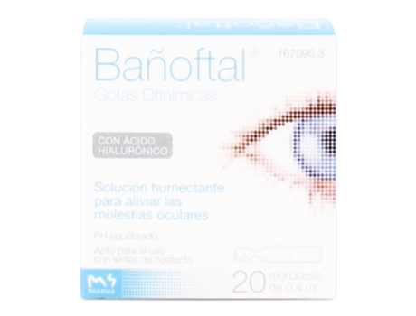 Lubricantes Oculares BAÑOFTAL 20 Monodosis