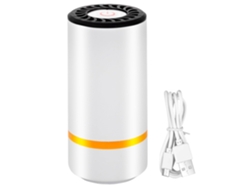 Selladora de alimentos al vacío, mini selladora al vacío, electrodoméstico de cocina para sellar al vacío, incluye 15 bolsas de vacío. Dureforward