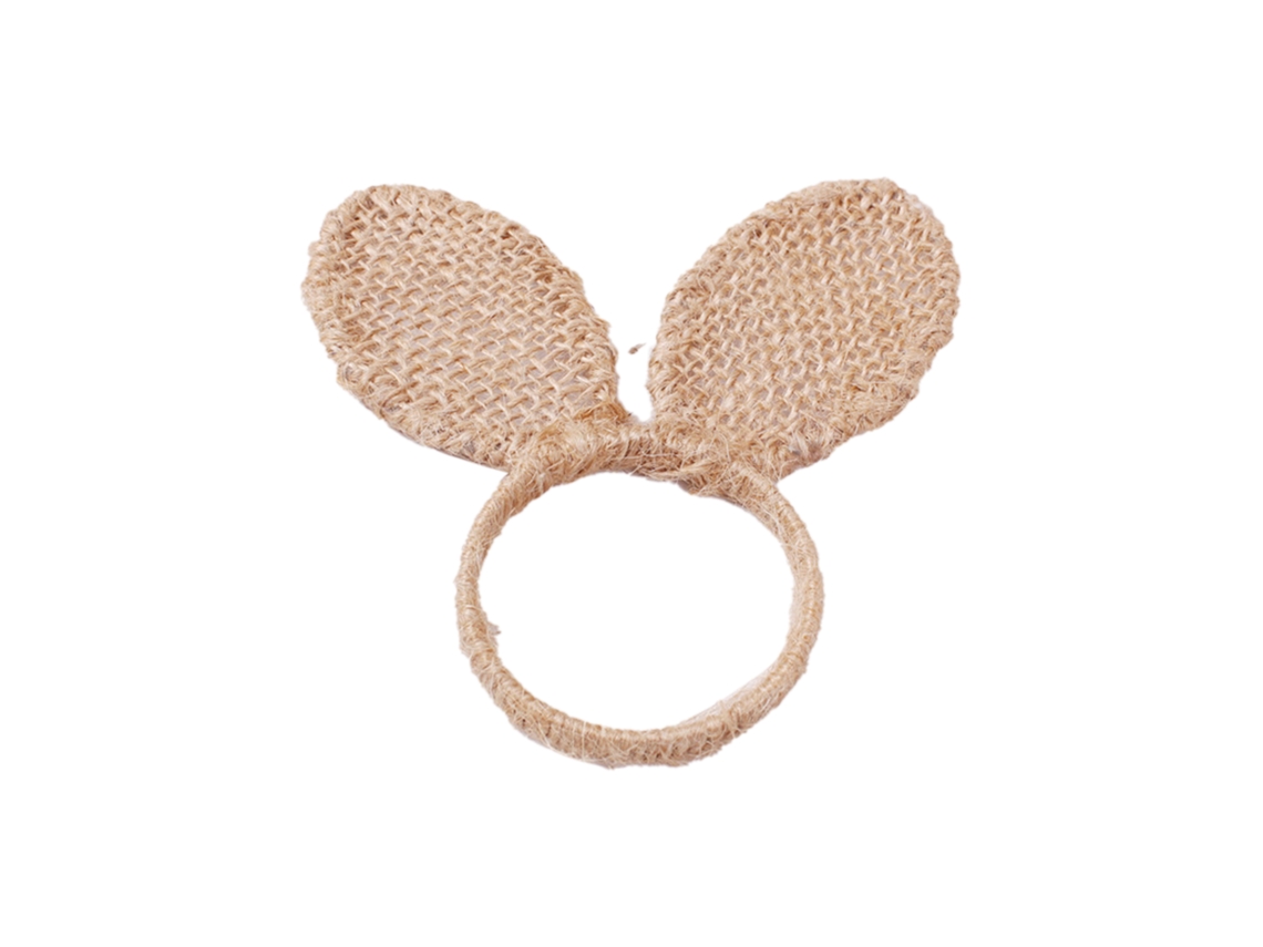 Anillos Para Servilletas Tejidos A Mano Con Diseño De Pascua Para La Decoración De La Mesa.