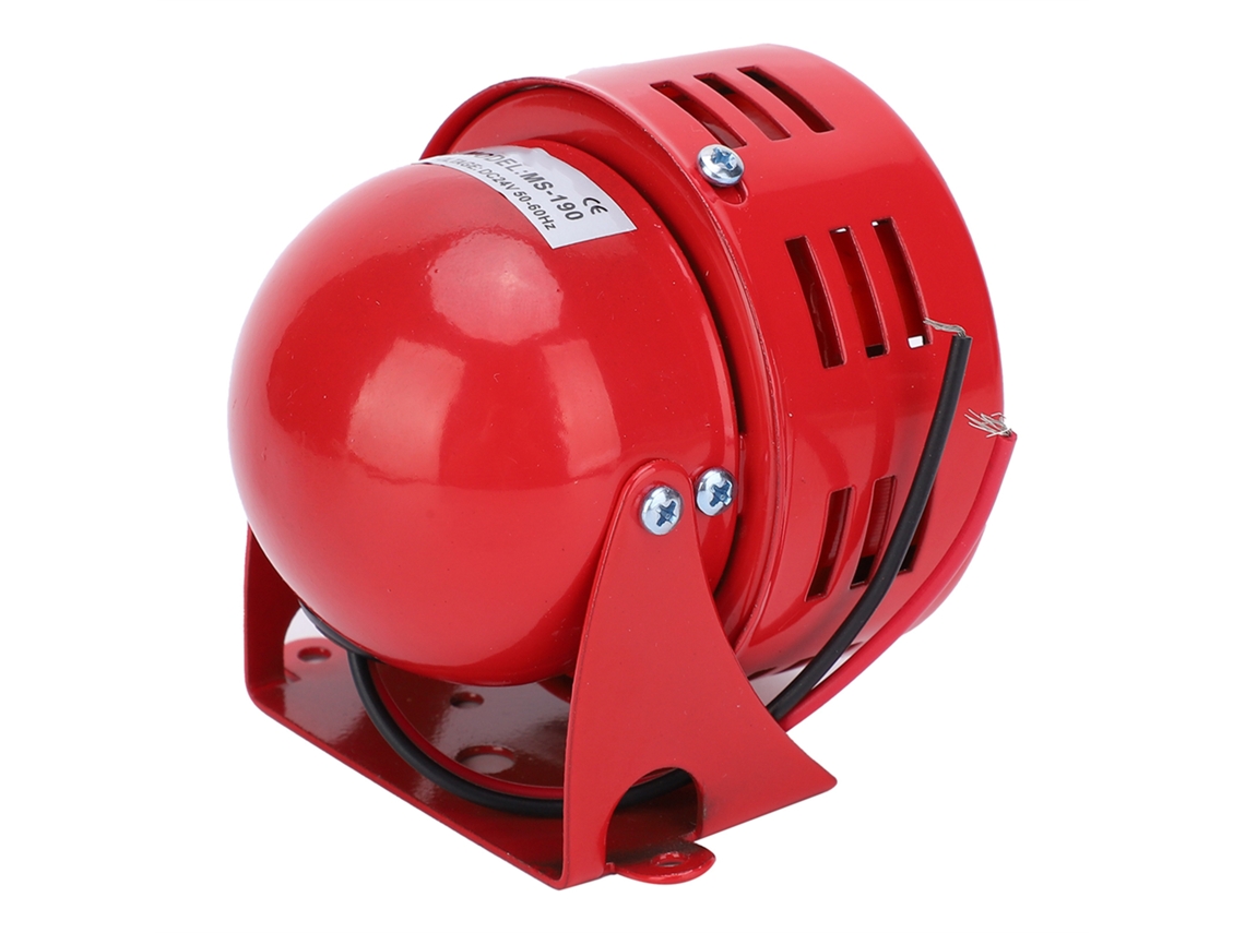 Sirena De Alarma De Motor, Mini Zumbador De Alto Decibelio, Sensor Industrial Automático Ms-190 Dc24v