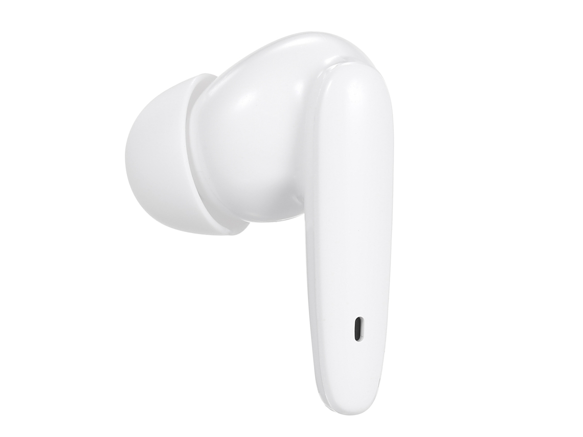 Auriculares Bluetooth Tws Oraimo Oeb-e02d Riff Blancos Con Micrófono, Cancelación De Ruido Ambiental (enc) Y Resistencia Al Agua Ipx4.