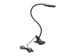 2026-as-lámpara Lupa Led 3x Con Brazo Flexible Cable Usb Brillo Ajustable Para Lectura Y Trabajo