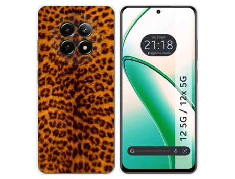 Funda Diseño para Realme 12 5G 12X 5G TUMUNDOSMARTPHONE Silicona Multicolor