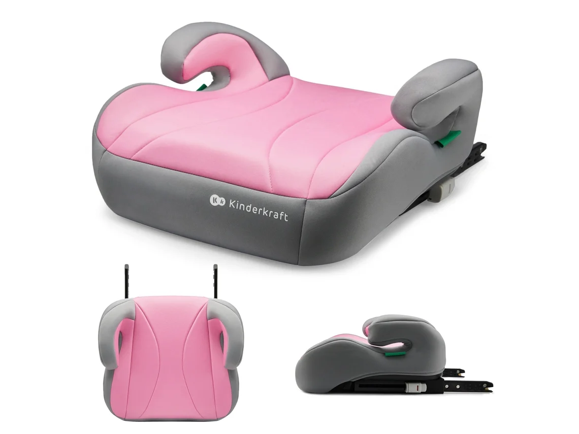 Silla Auto para auto KINDERKRAFT I-BOOST I-Size (Rosa - 140-150 cm)
