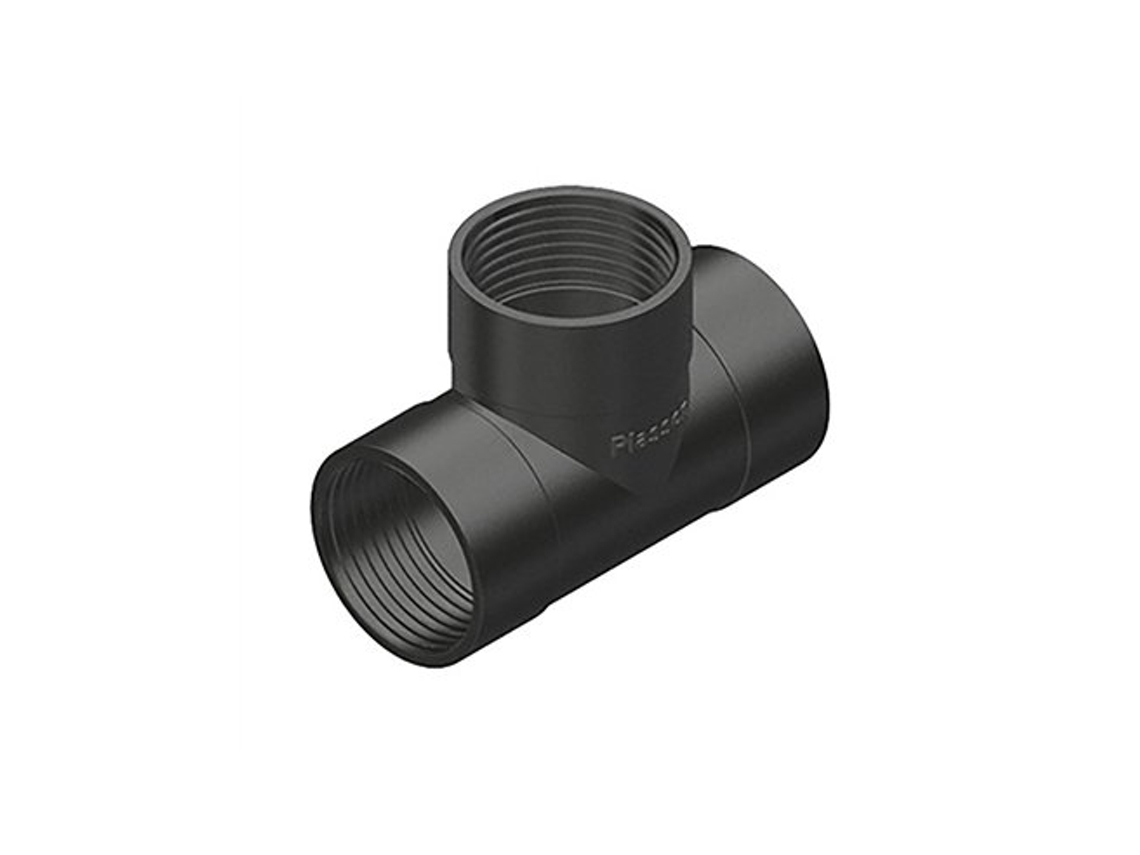 Conector en T Rosca Hembra Igual 1/2 Polipropileno Plasson