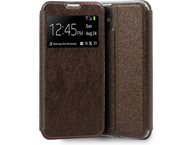 Funda iPhone 11 COOL Liso Marrón