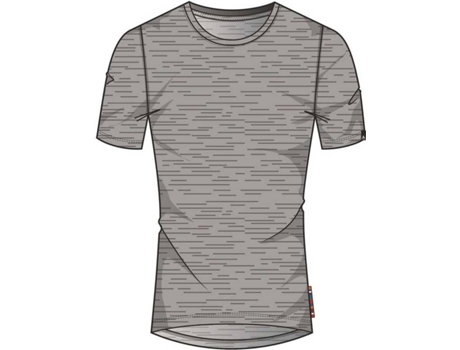 Ropa interior para Hombre ODLO Natural 100% Merino Warm Suw Top Gris para Esquí (XL)