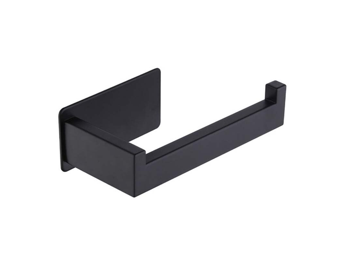 Suporte de Papel Higiénico Preto
