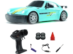 Coche Rc De Alta Velocidad A Escala 1/24, Tracción A Las Cuatro Ruedas, 2.4g, 15 Km/h, Para Drifting Y Carreras.